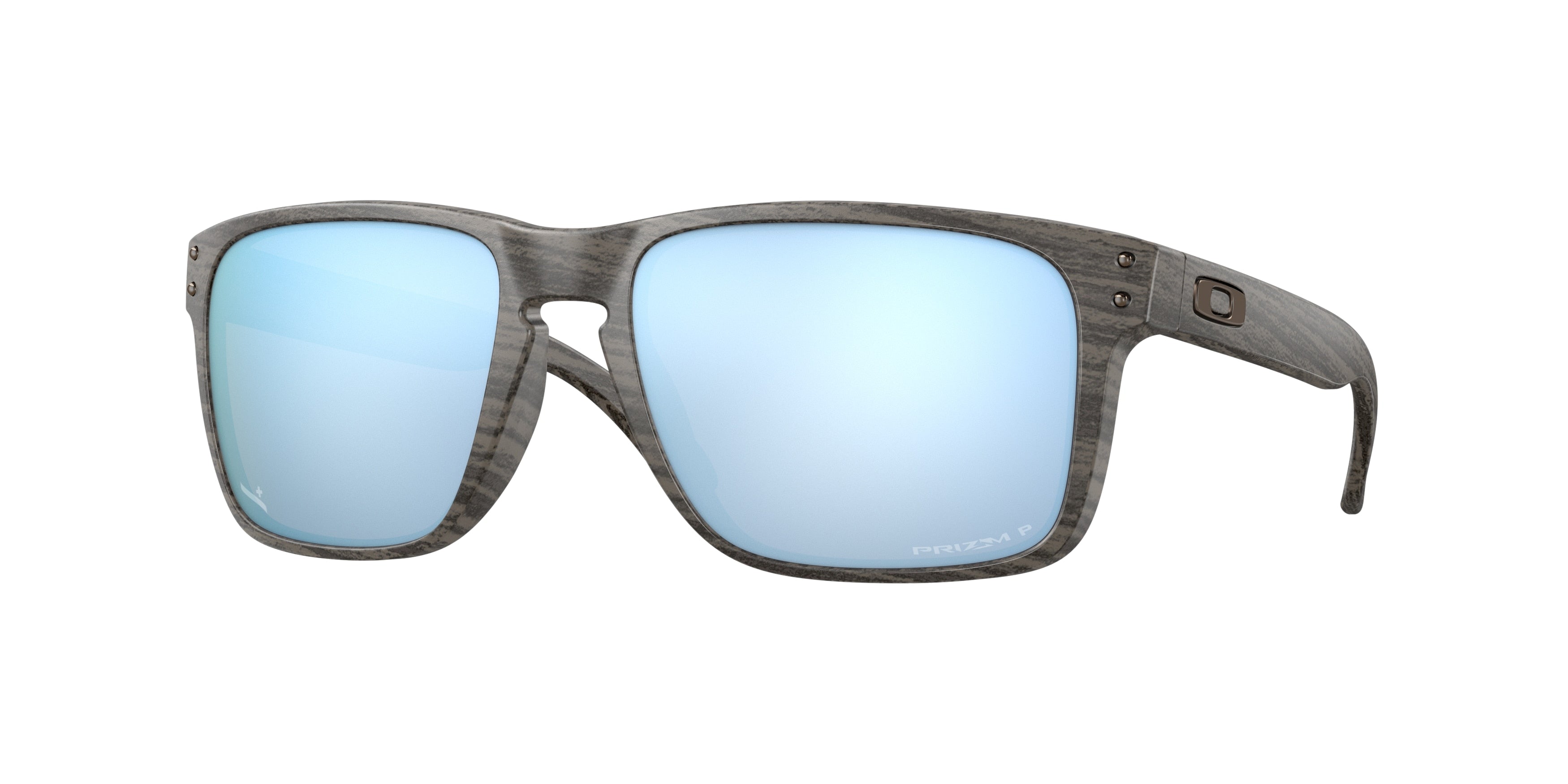 Gafas Sol Oakley Holbrook XL Woodgrain Lente Prizm Deep Water Polarized
