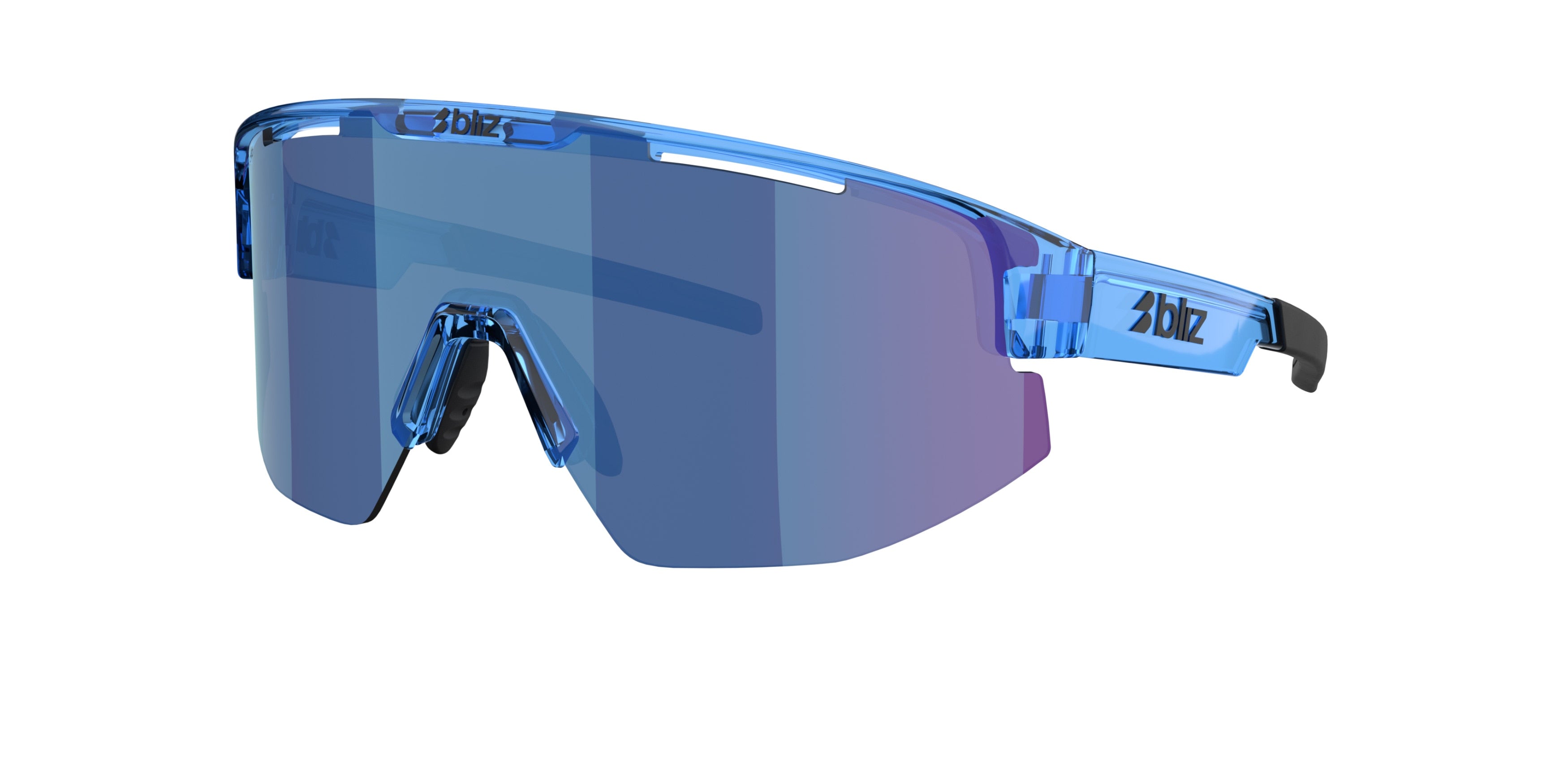 Gafas Sol Bliz Matrix/Azul Transparente/Humo/Azul Multicolor