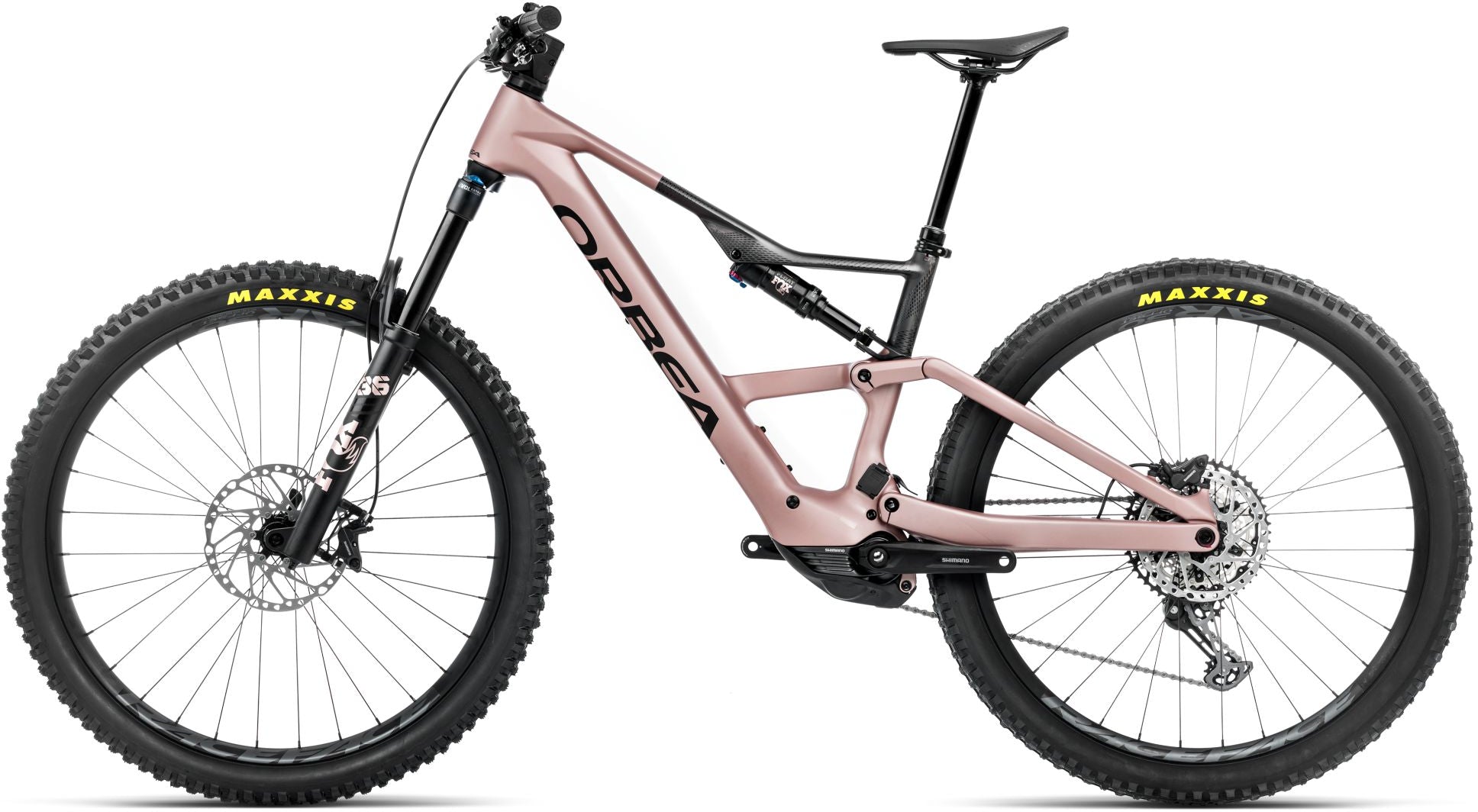Orbea Rise LT M20 630W 2025 Desert Rose/Carbon Raw Matt #2