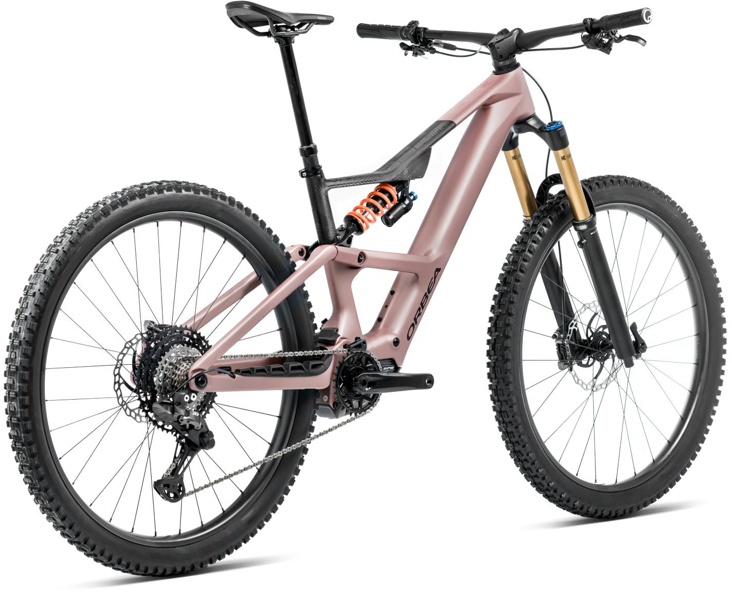 Orbea Rise LT M20 630W 2025 Desert Rose/Carbon Raw Matt #3