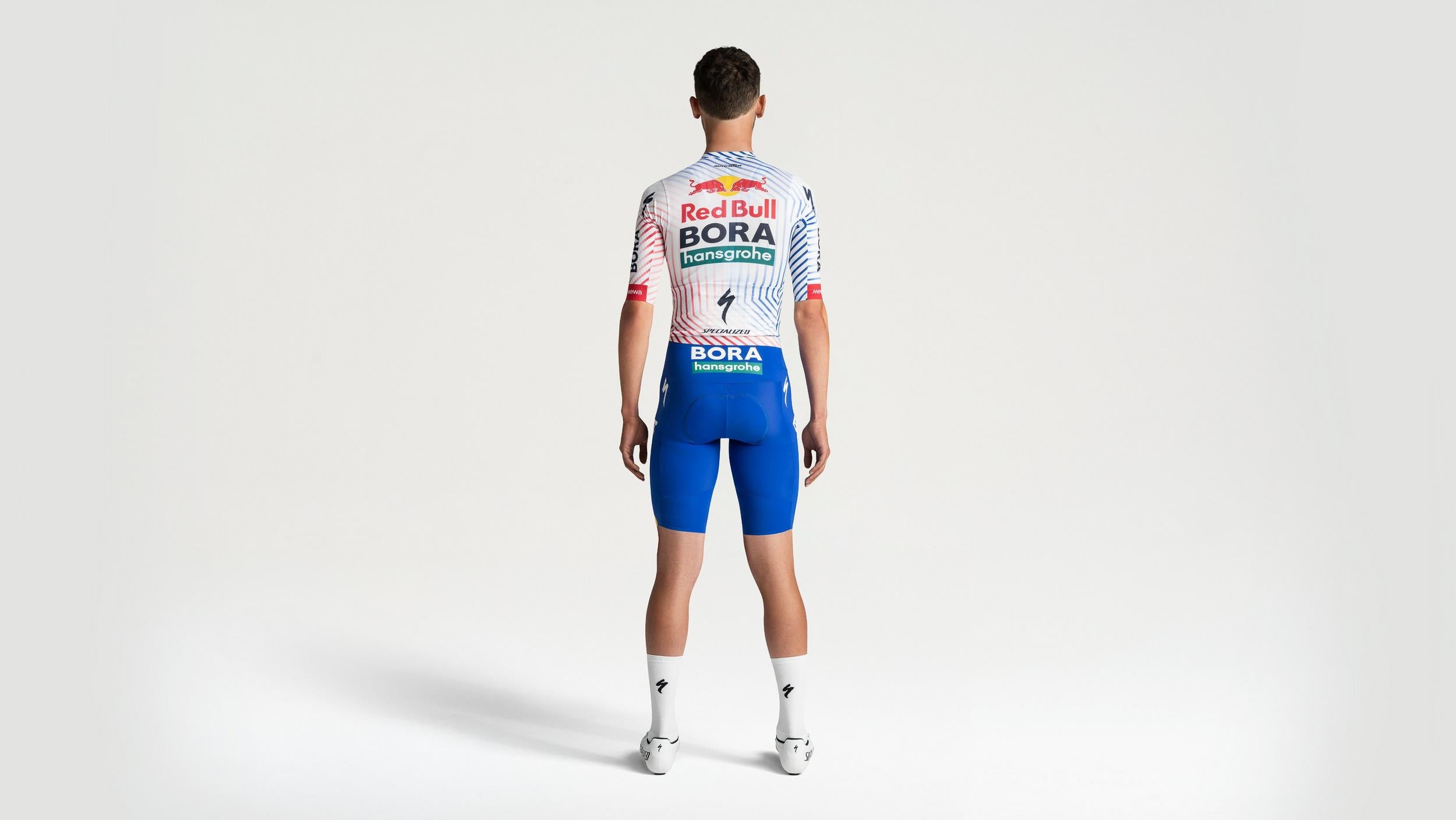 Maillot Red Bull Bora Tdf Ltd Manga Corta Specialized 2025 Men Blanco Tdf #3