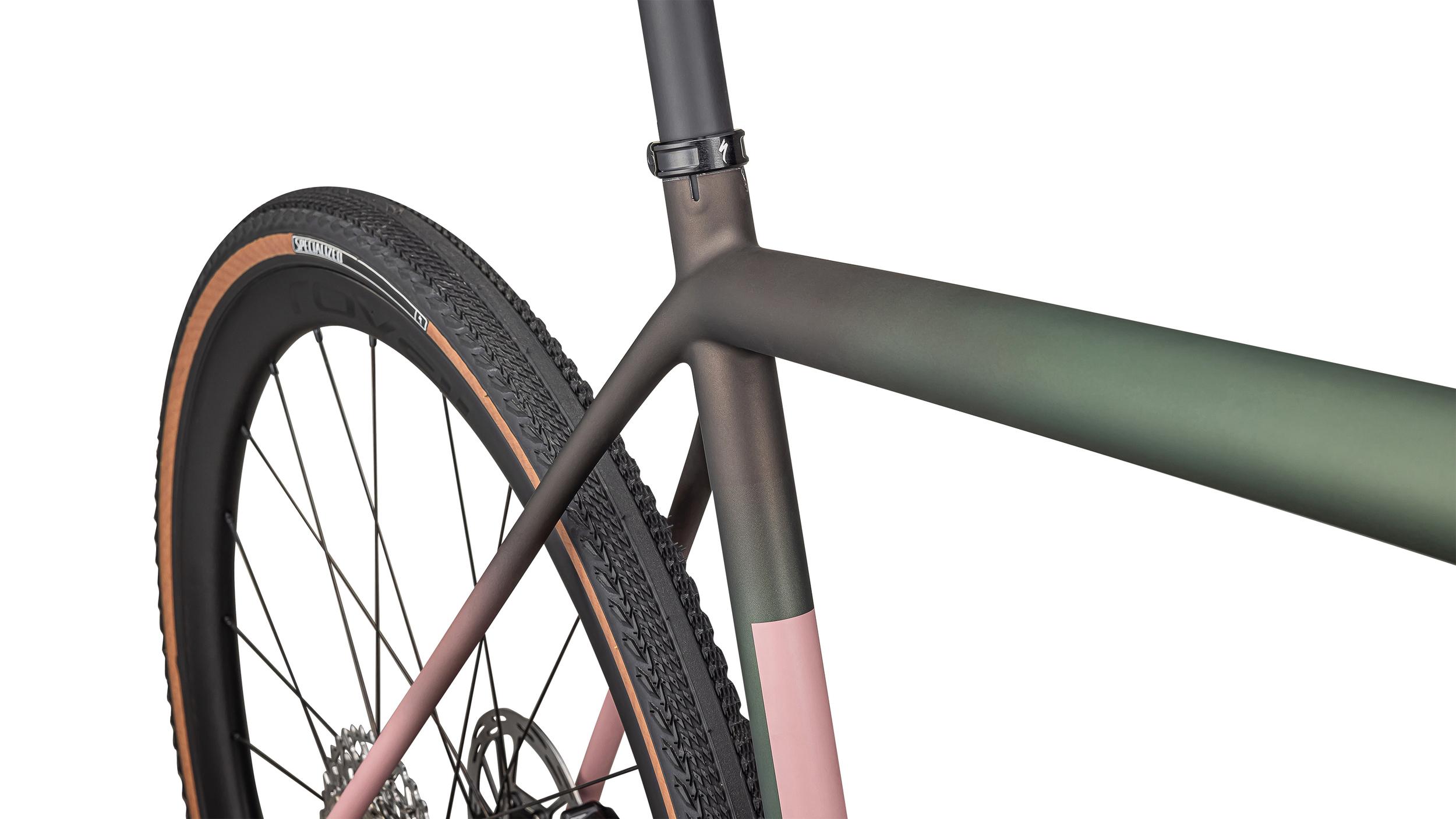 Bicicletas Gravel Crux Expert Specialized 2025 Satin Cypress Metallic/Doppio/Dusky Pink/Champagne #6