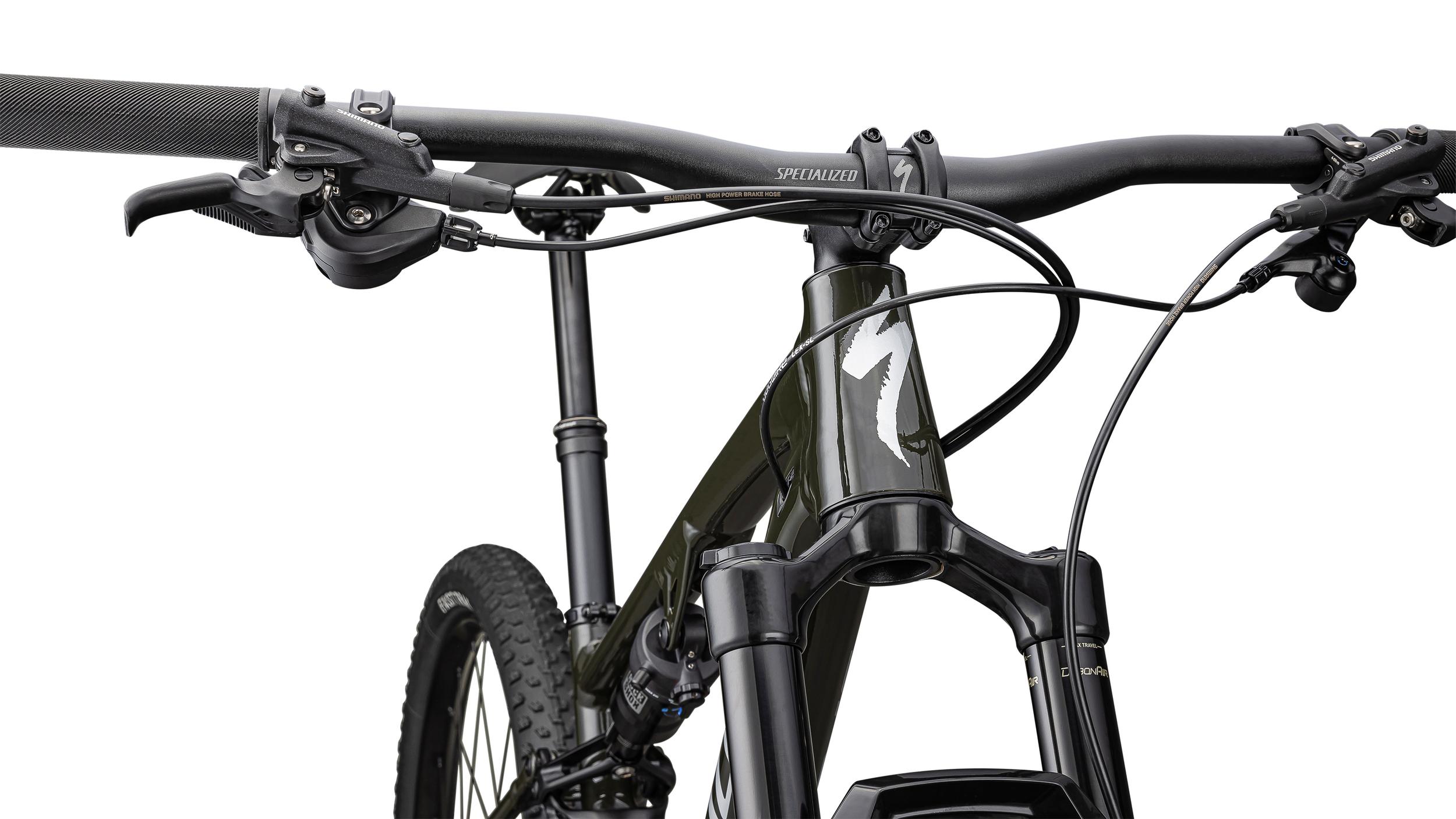 Bicicletas MTB XC Chisel Comp Shimano Specialized 2025 Gloss Dark Moss Green/Liquid Metal #4