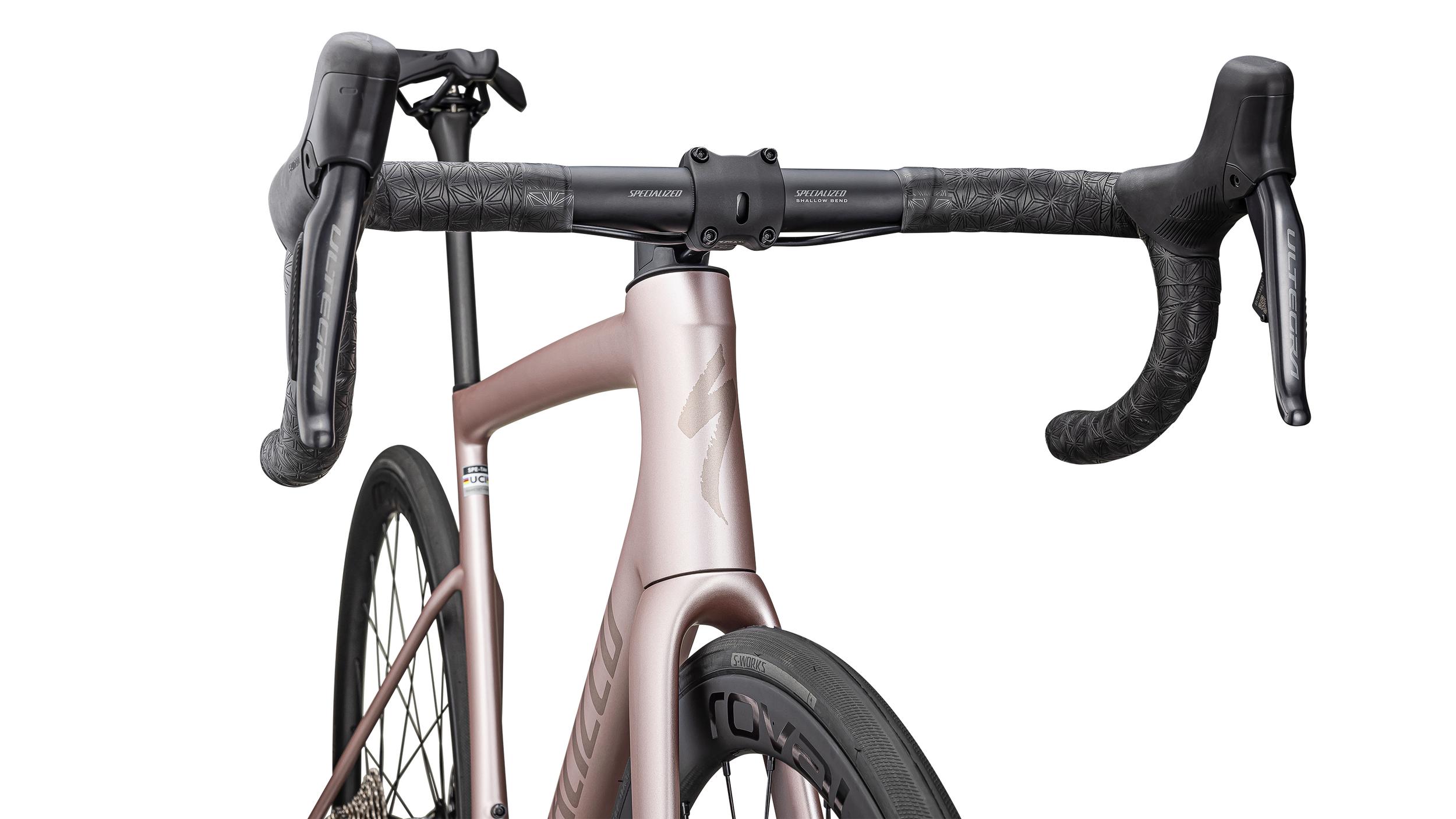 Bicicletas Carretera Tarmac SL8 Expert Ultegra Di2 Specialized 2025 Satin Champagne/Black Pearl #5