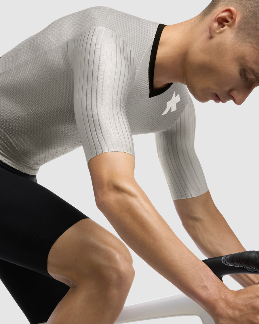 Maillot Manga Corta Assos Equipe RSR S11 Hombre Almond Milk #7