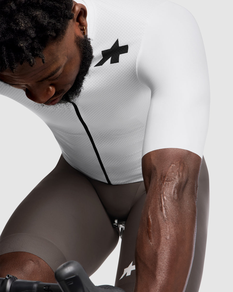 Maillot Manga Corta Assos Mille GT S11 Hombre Evo White Series #9