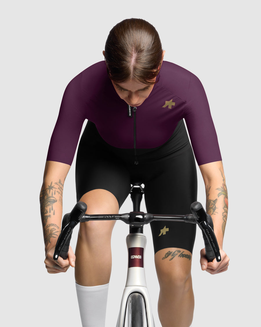 Maillot Manga Corta Assos Uma GTV S11 Mujer Rock Purple #5