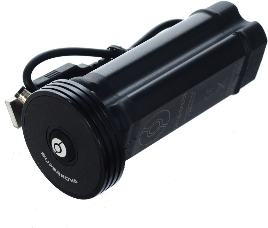 Batería Tubo Luz Cannondale Bad Boy Lefty Negro