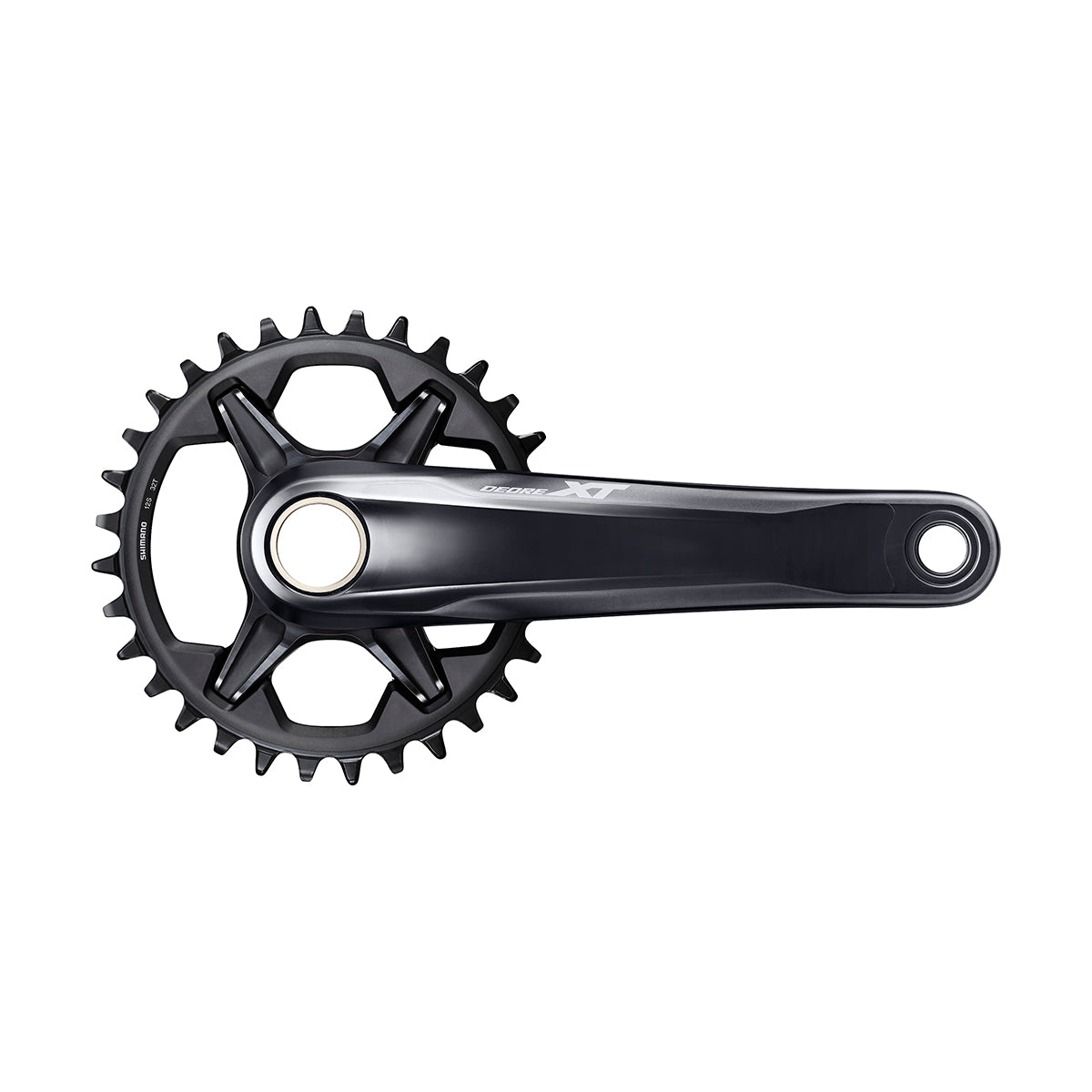Bielas Shimano Deore XT FC-M8120-1 Hollowtech II 12v Sin Cazoletas Negro