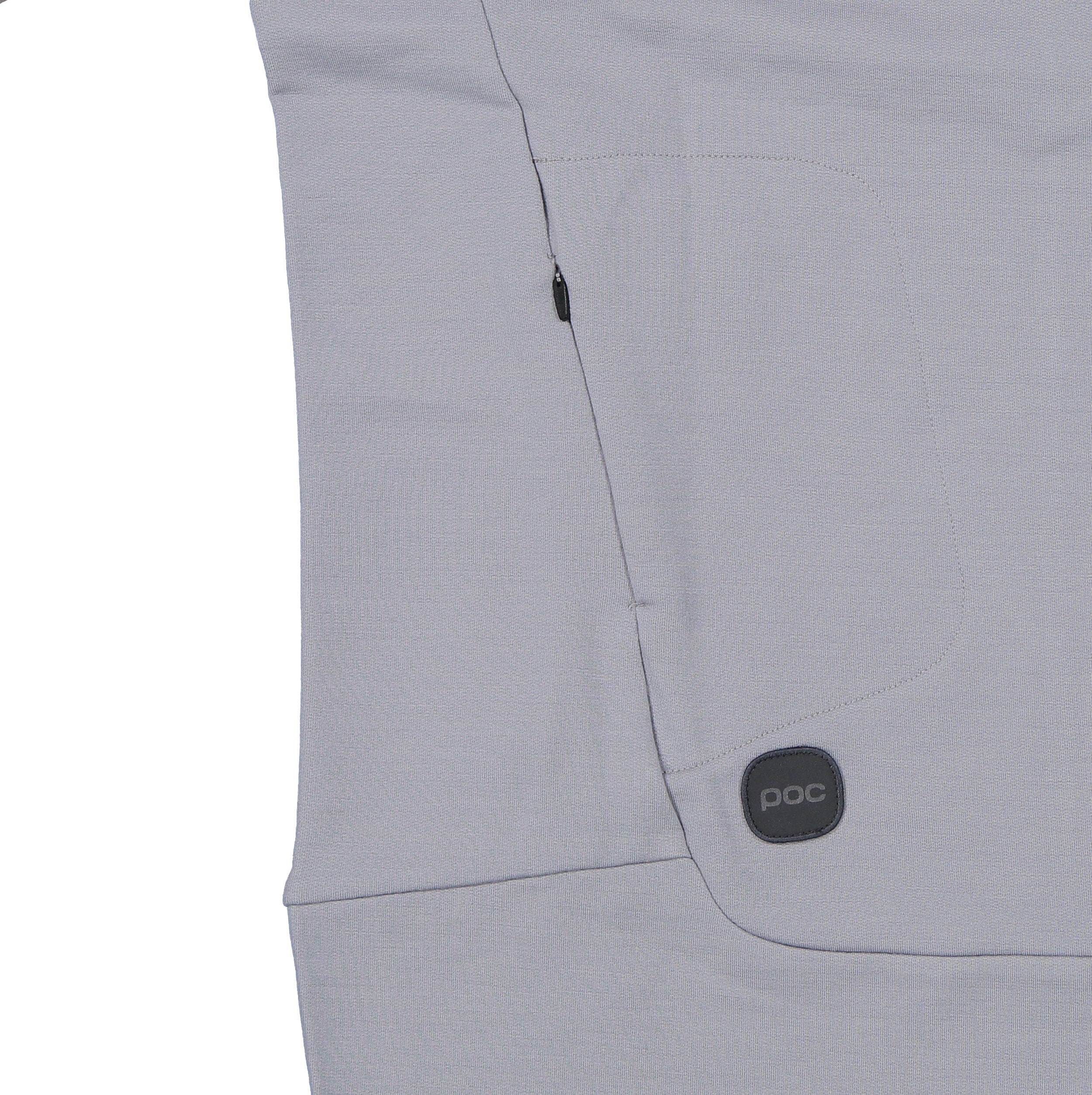 Merino Zip Hood Poc Hombre Gris Aluminio #3