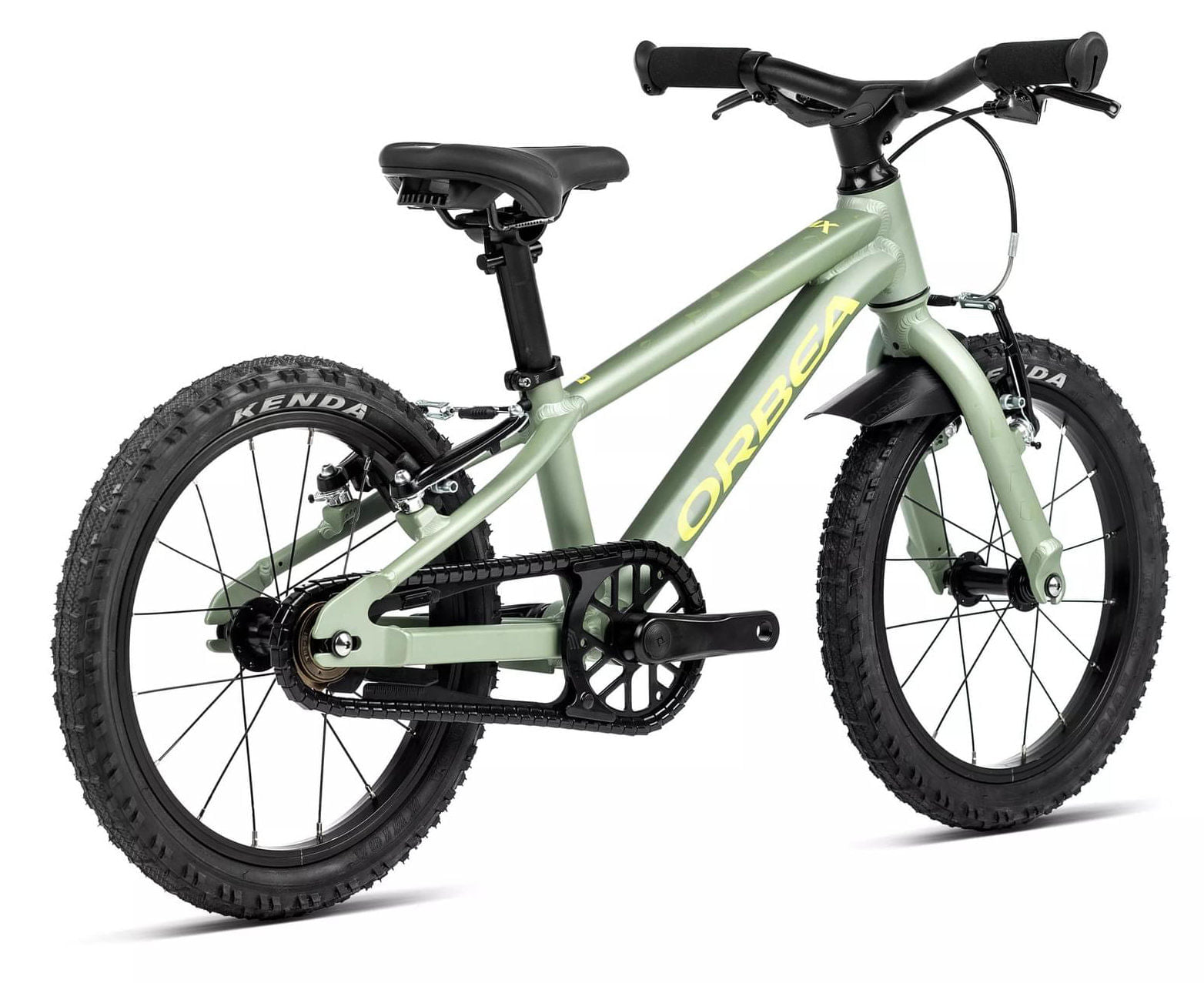 Bicicletas Junior - Niños Orbea Mx 16 2024 Metallic Green Artichoke Matt/Yellow Matt #3