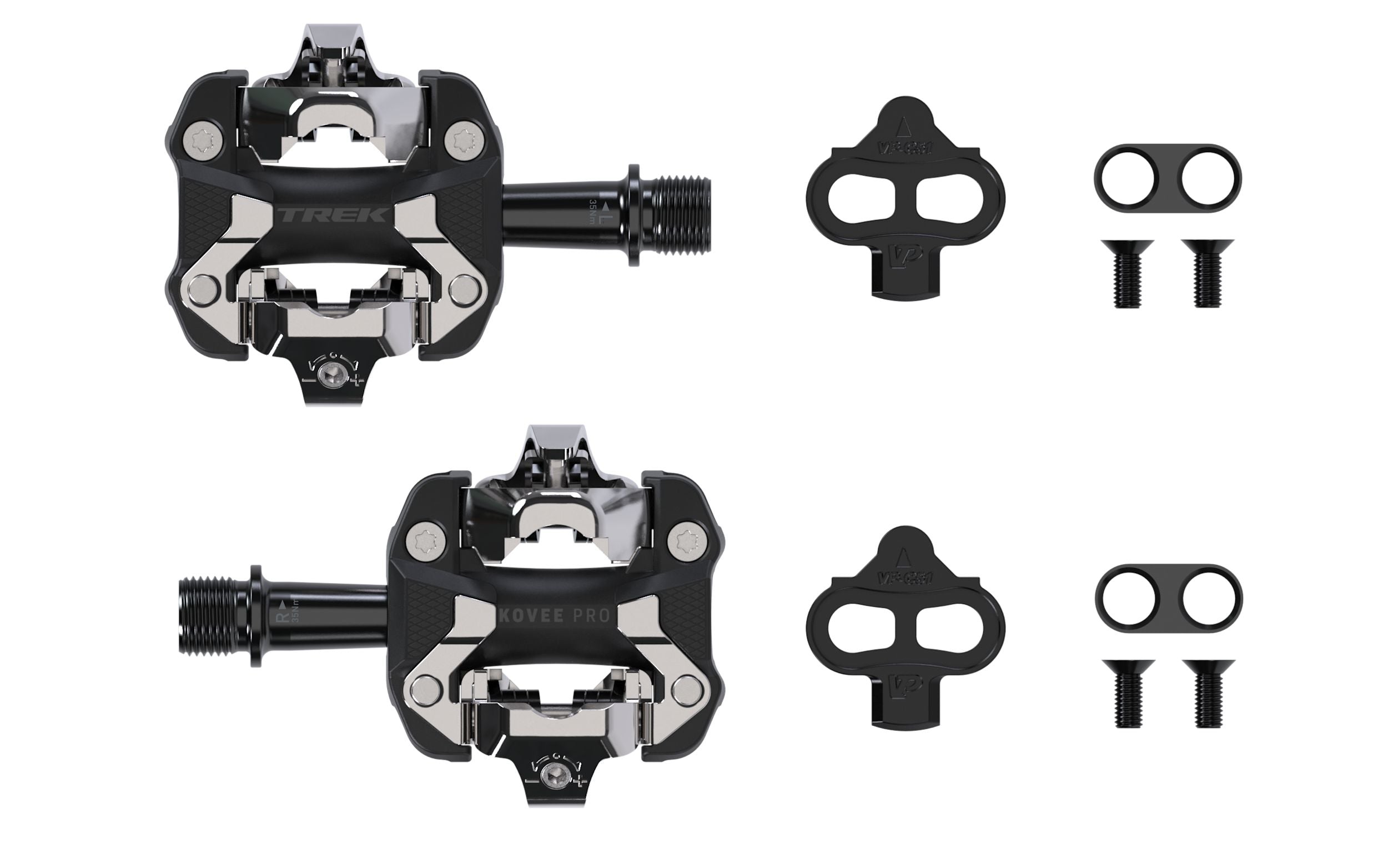 Pedales Automáticos Trek Kovee Pro Negro #3