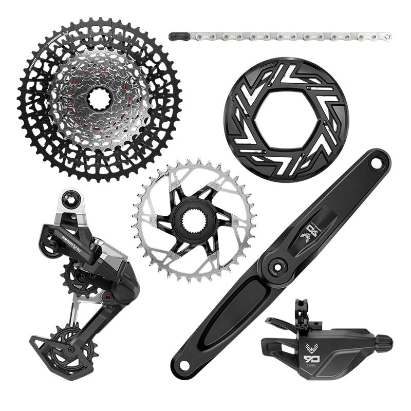 Grupo E-MTB Sram Eagle 90 Bosch ISIS 170mm 36d Negro