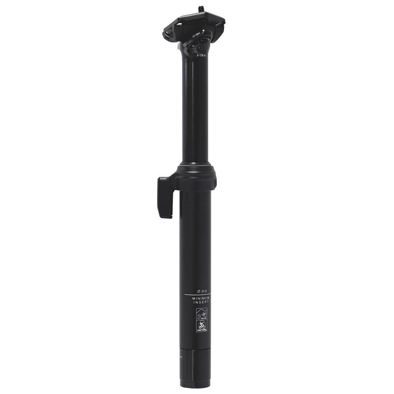 Tija Telescópica XLC SP-S13 Suspensión 27.2x390mm 120mm Remoto Aluminio Negro
