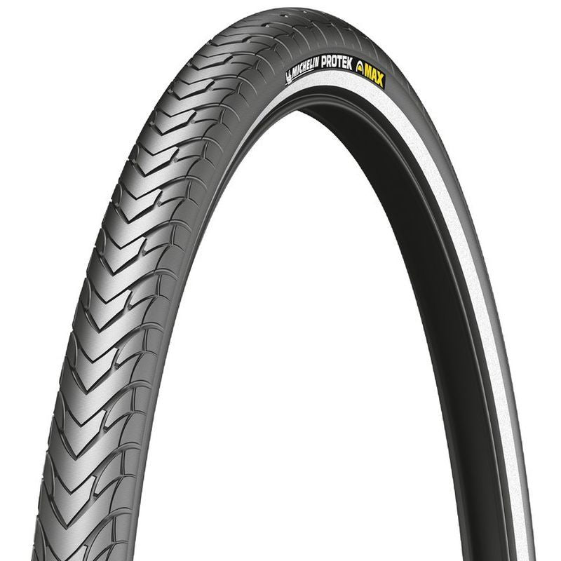 Cubierta Michelin Protek Max 26x1.40 Performance Line Rigida Flanco Reflectante Negro
