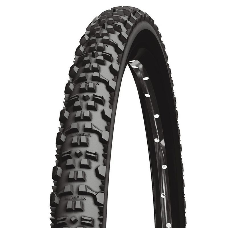 Cubierta Michelin Country At 26x2.00 Acces Line Reflectante Negro