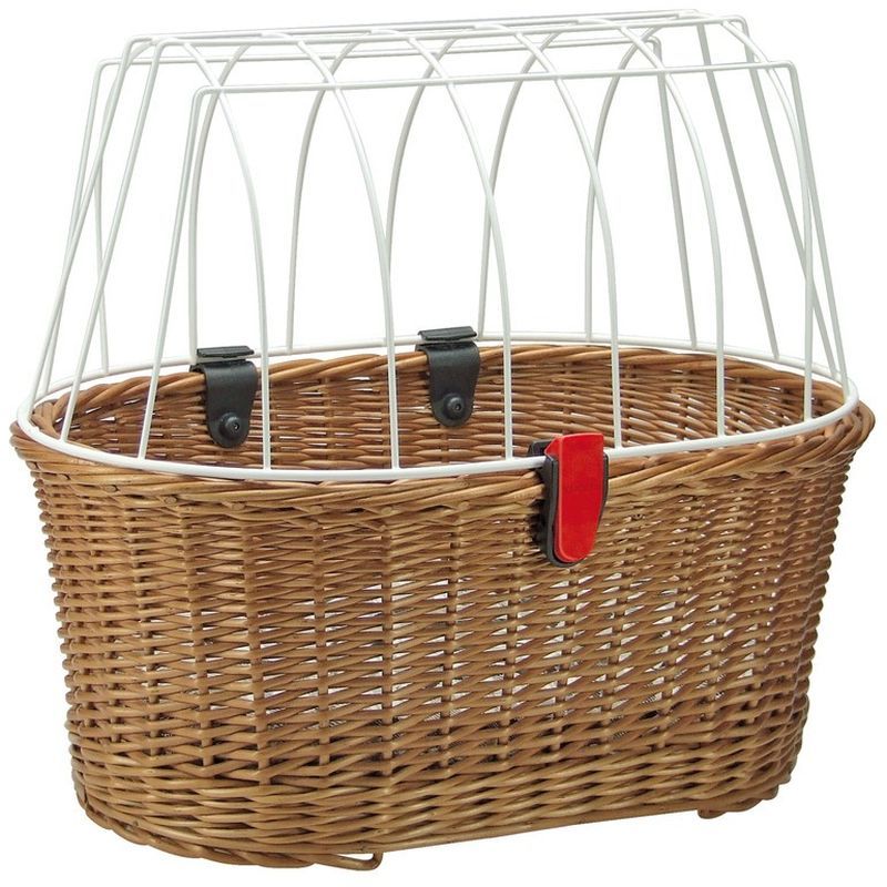 Cesta Klickfix Doggy Clip 45x52x36cm Marrón