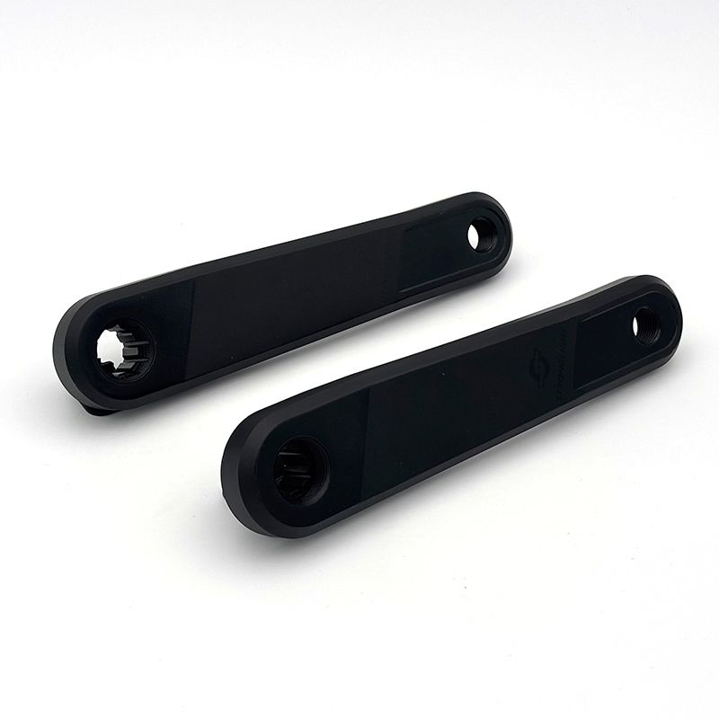 Juego Bielas E-Bike Stronglight Magan 5 ISIS Offset 10mm Aluminio Negro