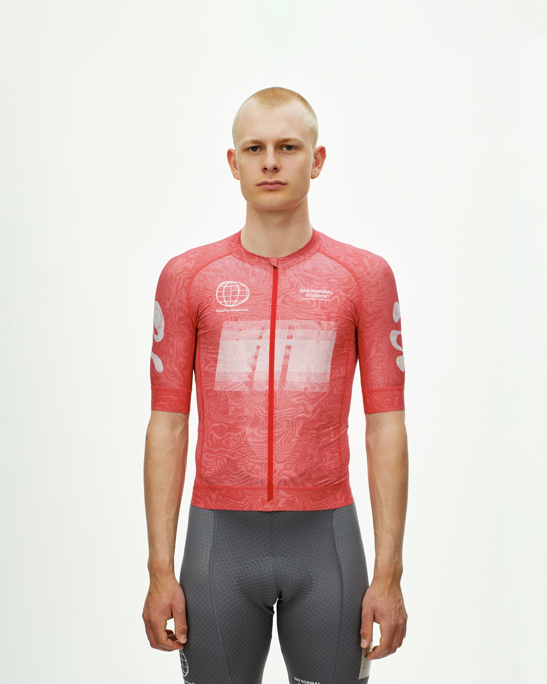 Maillot Manga Corta Pas Normal Studios Mechanism Logo Hombre AOP RTN Classic Red #2