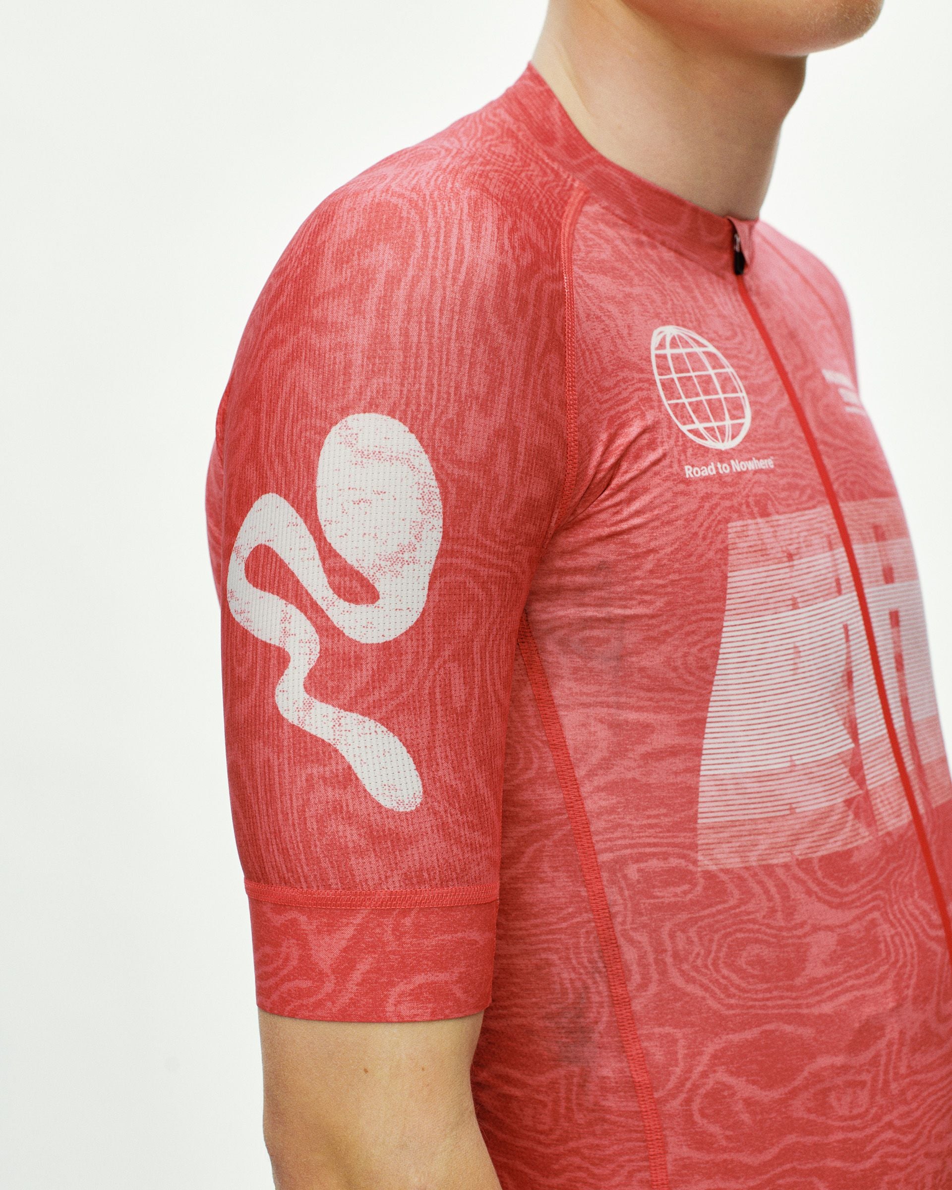 Maillot Manga Corta Pas Normal Studios Mechanism Logo Hombre AOP RTN Classic Red #5