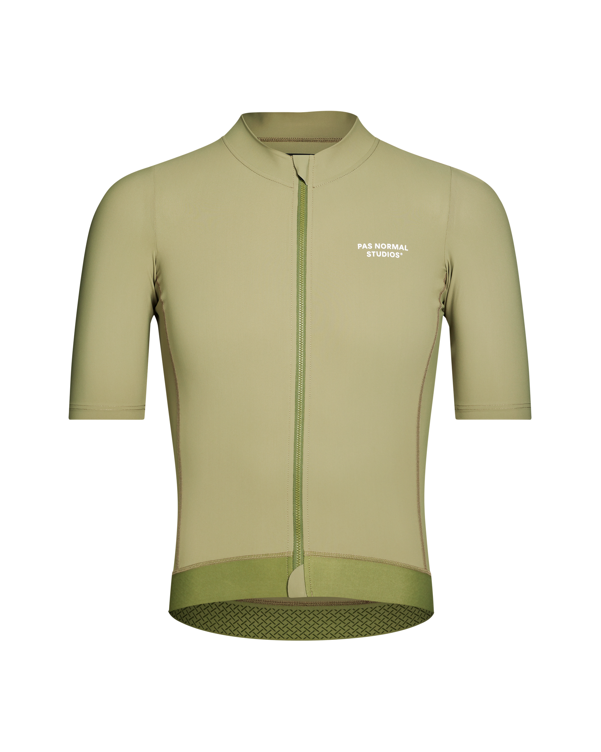 Maillot Manga Corta Pas Normal Studios Essential Hombre Light Olive #2