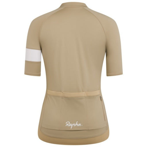 Maillot Rapha Core Mujer Tan/White #2