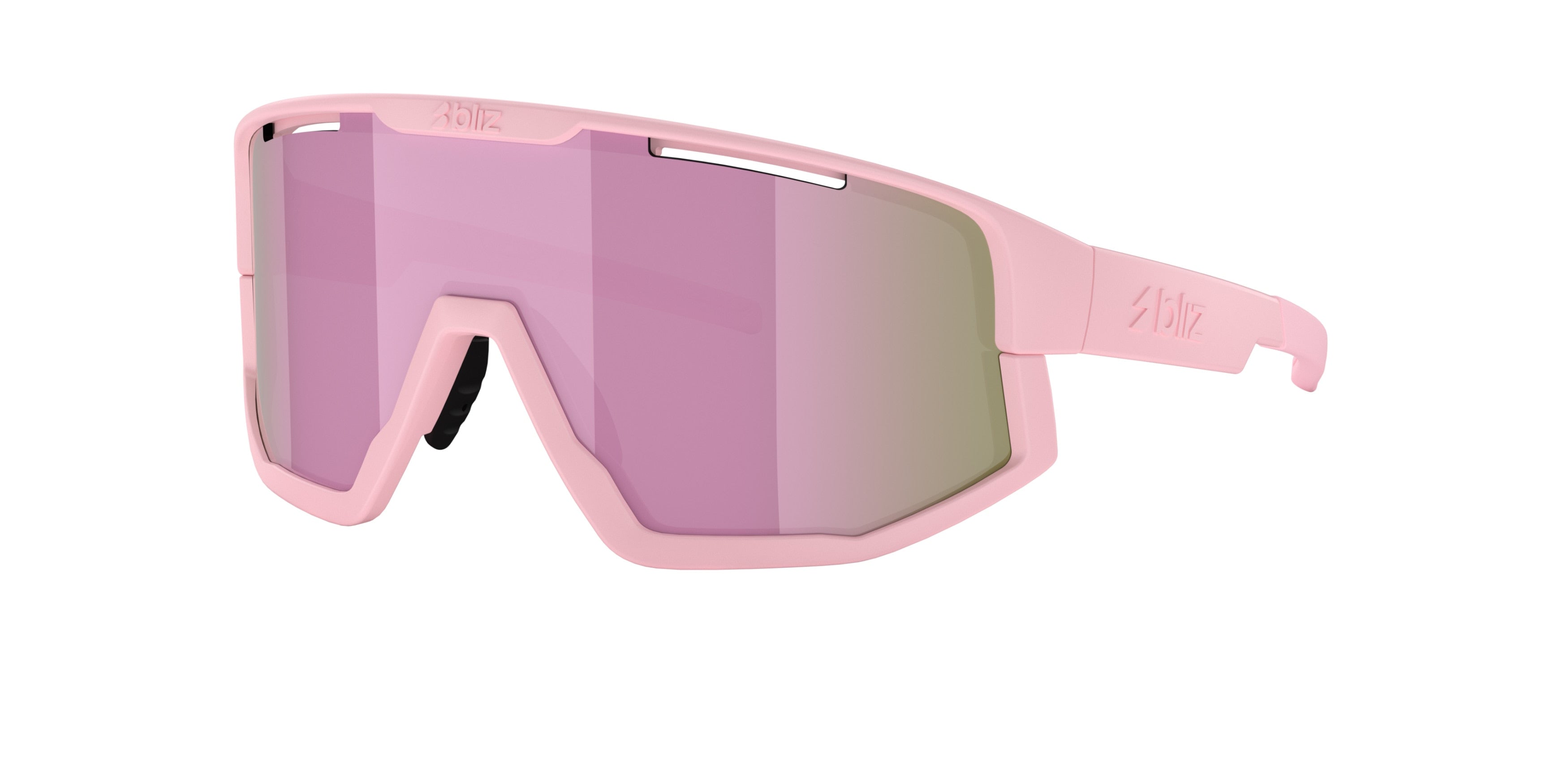 Gafas Sol Bliz Fusion/Rosa Empolvado Mate/Marrón/Rosa Multicolor
