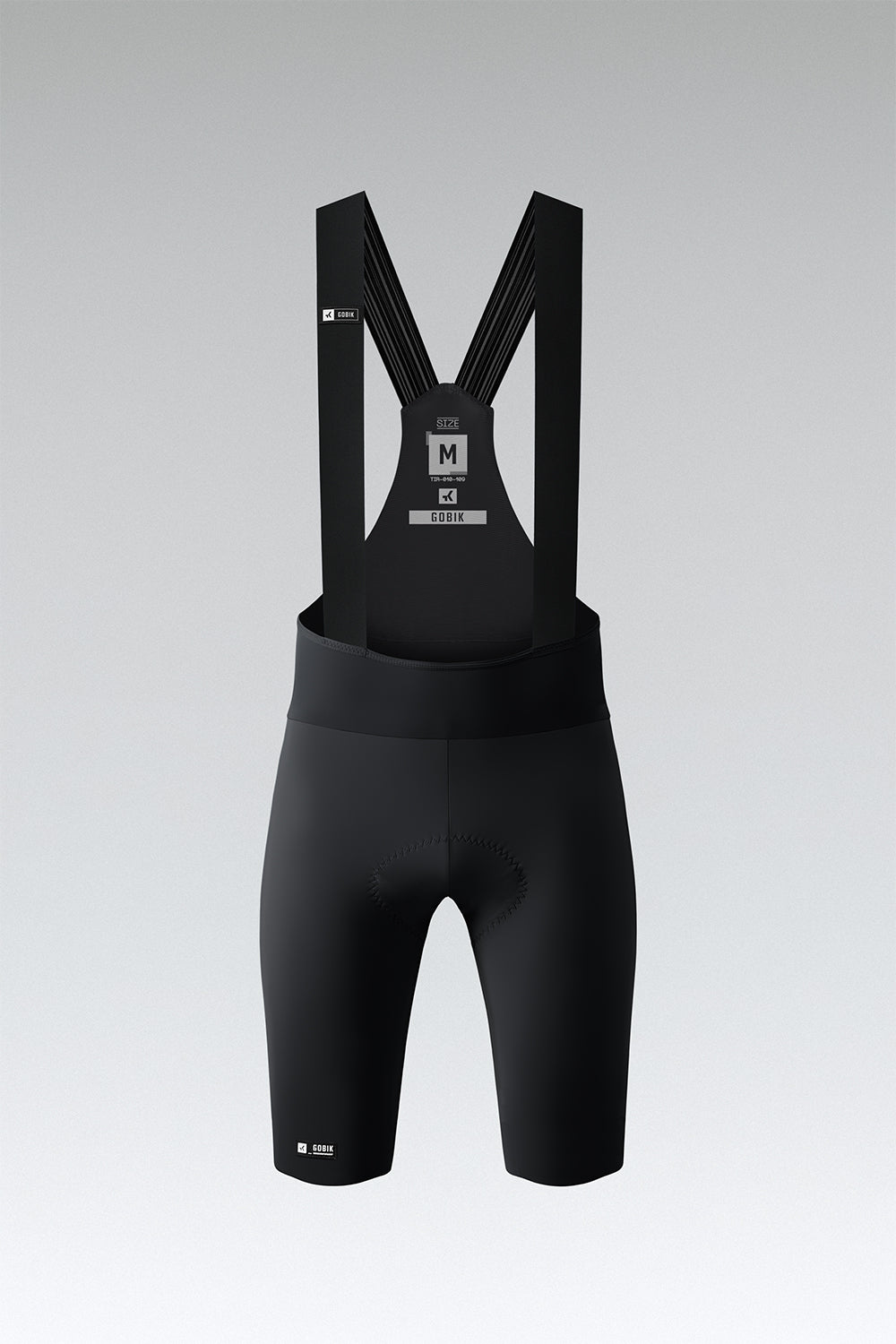 Culote Corto Tirantes Artic Stride K10 Gobik Hombre Negro