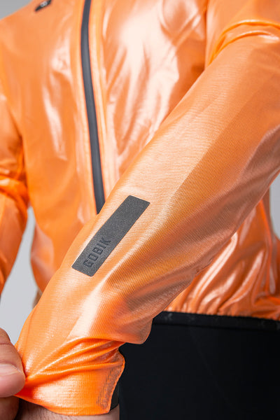 Chaqueta Ligera Impermeable Pluvia 2.0 Gobik Unisex Blazing Orange #9