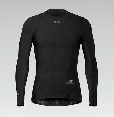 Camiseta Interior Manga Larga Winter Merino Gobik Hombre Coal