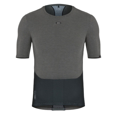 Cell Skin Camiseta Interior Manga Corta Gobik Hombre Gris/Negro