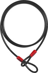 Abus Cobra 8/200 Teräsvaijerilukkо Musta