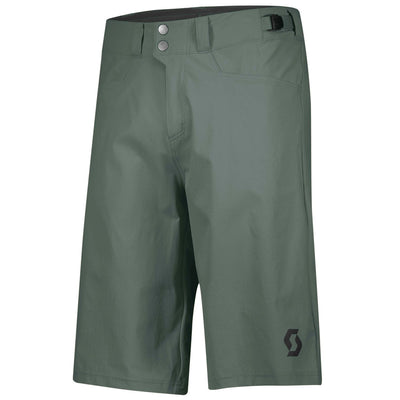Pantalón Corto MTB Badana Scott Trail Flow Hombre Tranquil Green