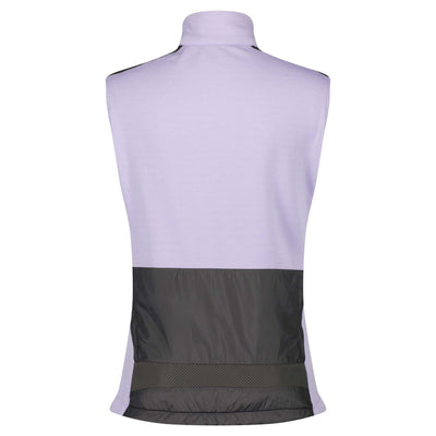 Chaleco Scott Gravel Warm Merino Mujer Heather Purple/Black #2