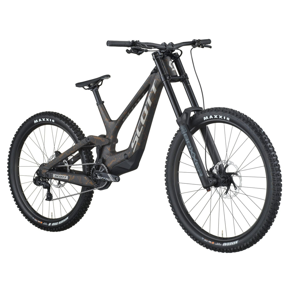 Scott Gambler 10 2026 Carbon Black/Crackle Bronze