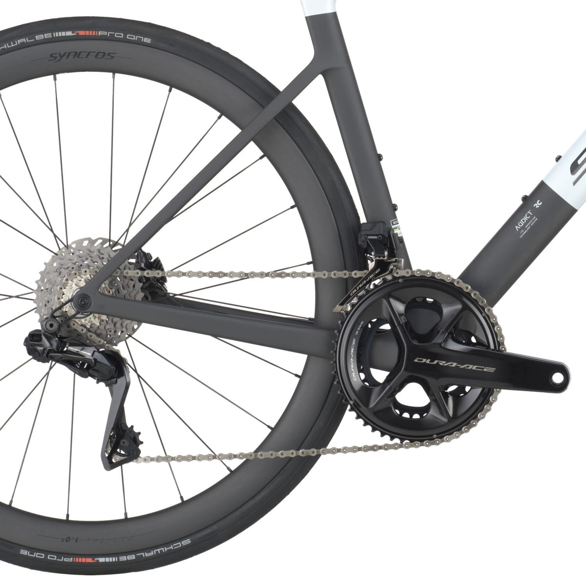 Scott Addict RC Pro 2026 Cumulus White/Carbon Black #5