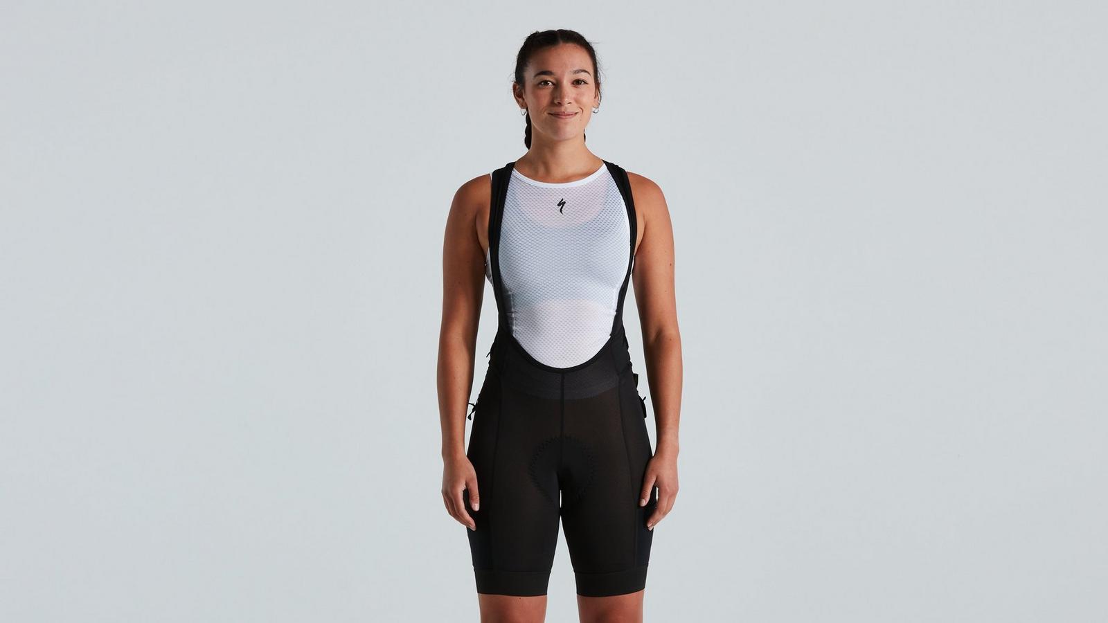 Mountain Liner Culote Corto con Tirantes c/Swat Specialized Mujer Negro