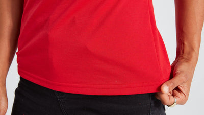 Wordmark Camiseta Manga Corta Mujer Flo Rojo #5