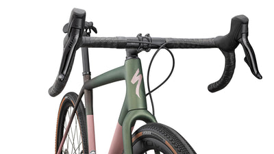 Bicicletas Gravel Crux Expert Specialized 2025 Satin Cypress Metallic/Doppio/Dusky Pink/Champagne #5