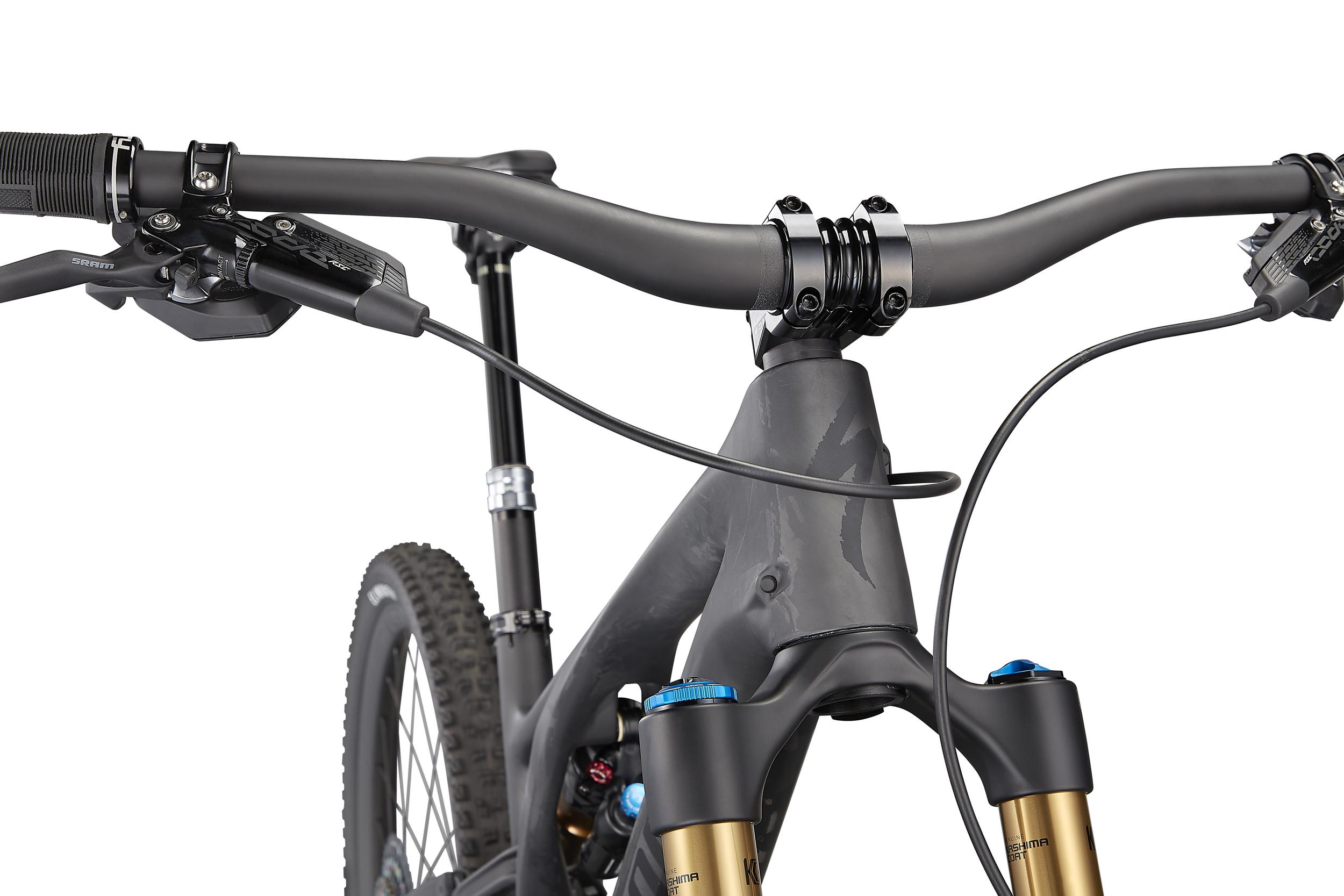 Bicicletas Trail Specialized Stumpjumper Evo S-Works Satin Brushed Blackiquid Metal/Carbon/Black #5