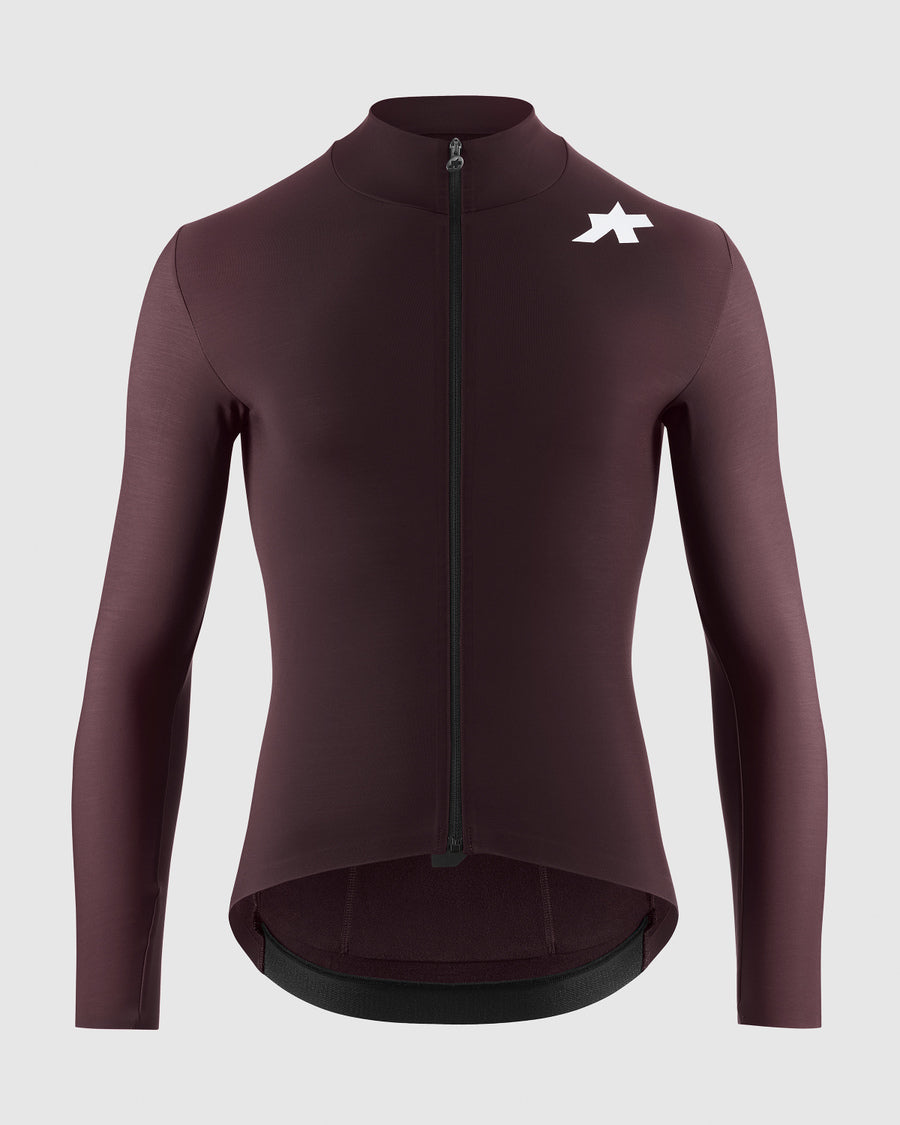 Maillot Manga Larga Assos Mille GT Spring Fall S11 Hombre Mulberry Brown
