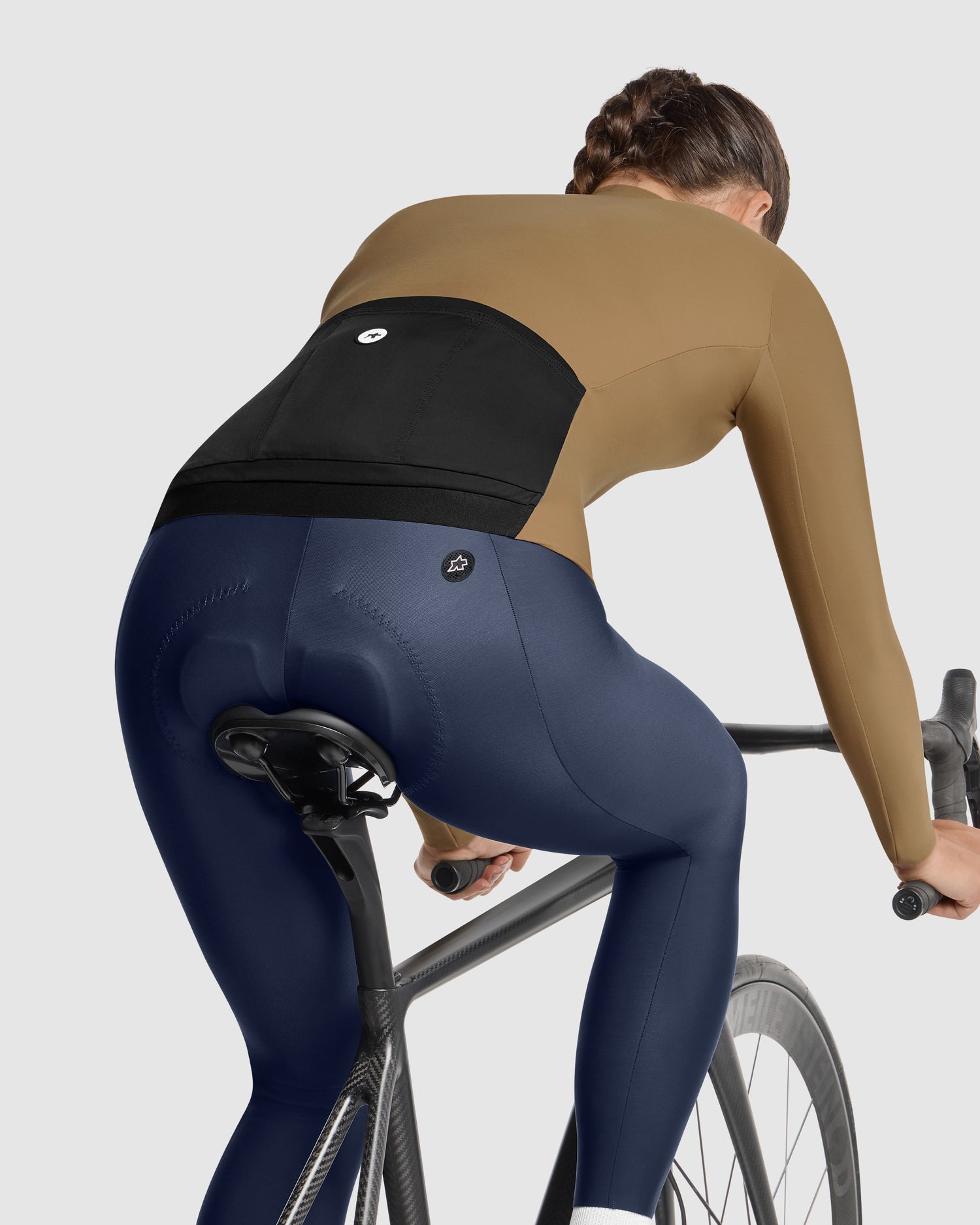 Assos Uma GT LS C2 Maillot Primavera Otoño Bronze Ash #8