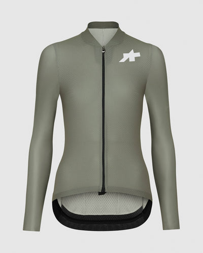 Maillot Manga Larga Assos Uma GT S11 Mujer Evo Edge Green
