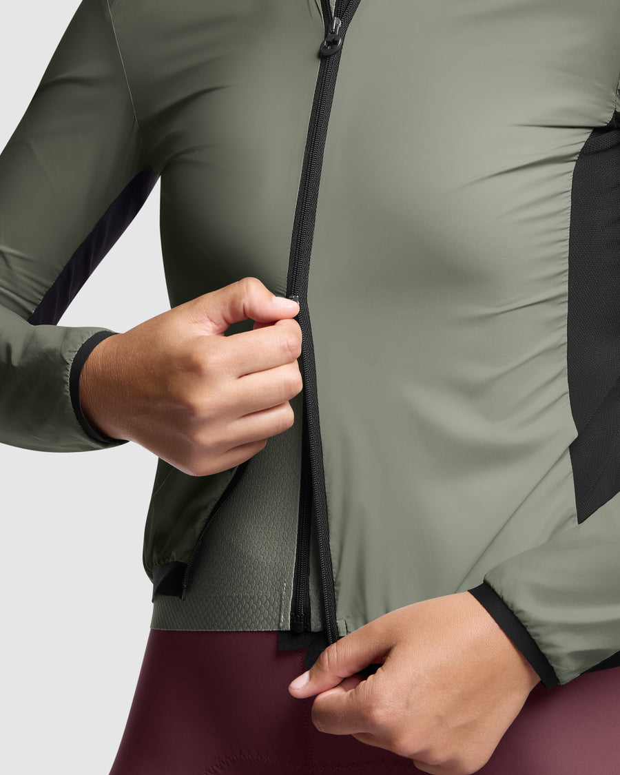 Chaqueta Assos Cortaviento Uma GT S11 Mujer Edge Green #8