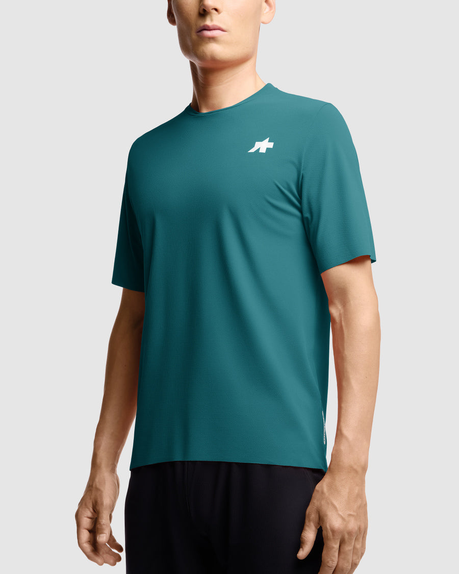 Camiseta Manga Corta Assos Tactical T5 Post Ride Hombre Deep Petrol #6