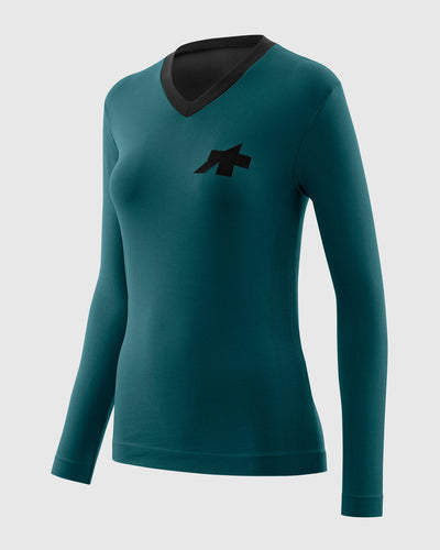 Assos Tactica T5 Camiseta Técnica Manga Larga Mujer Foundation Green #4