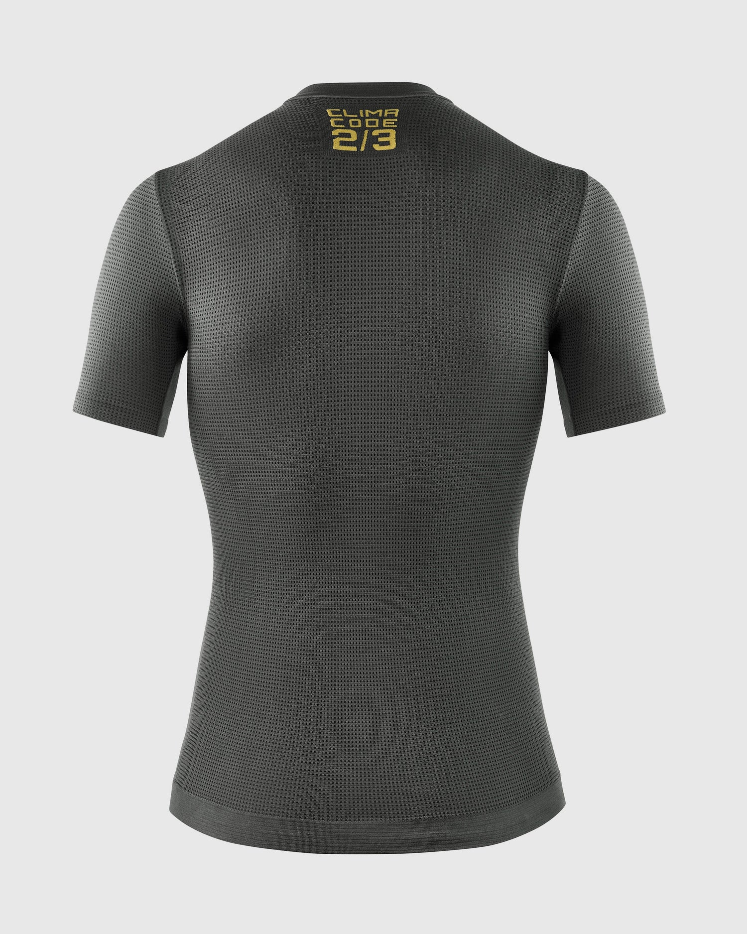 Assos SS P1 Camiseta Interior Primavera/Otoño Anthracite Grey #2