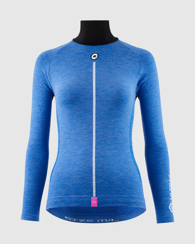 Assos Ultraz Winter LS Skin Layer para mujer P1 Calypso Blue