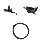 Shimano Deore XT BRM8220JTBLM8200 Hydraulic Disc Brake Vasen/Etu Hartsi Siivekkeet Ilman Adapteria 1000mm Musta