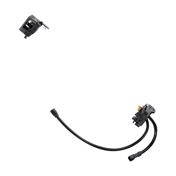 Portabatería Shimano Steps BM-E8035 Bombín 250mm Gen. 1 Orificio Llave Negro